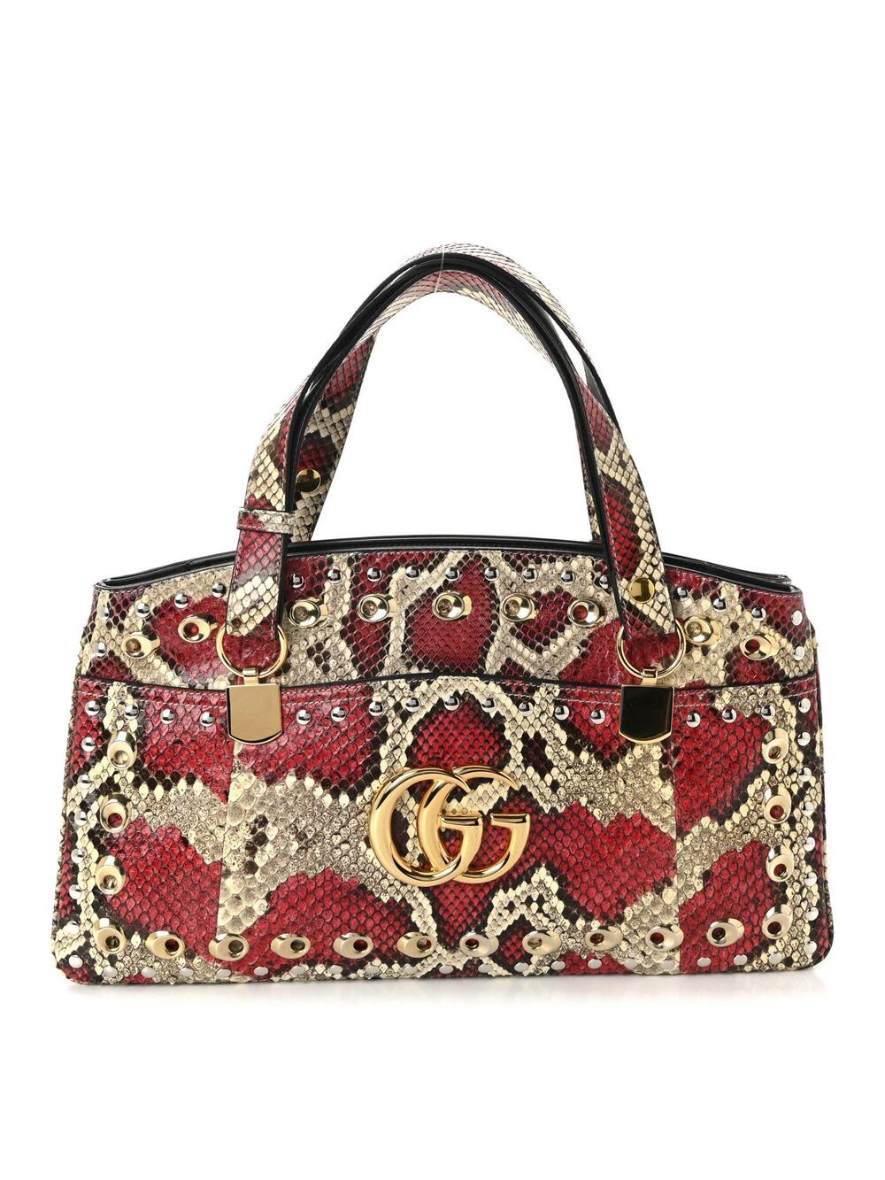 Gucci Snakeskin Large Arli Top Handle #307944G85B